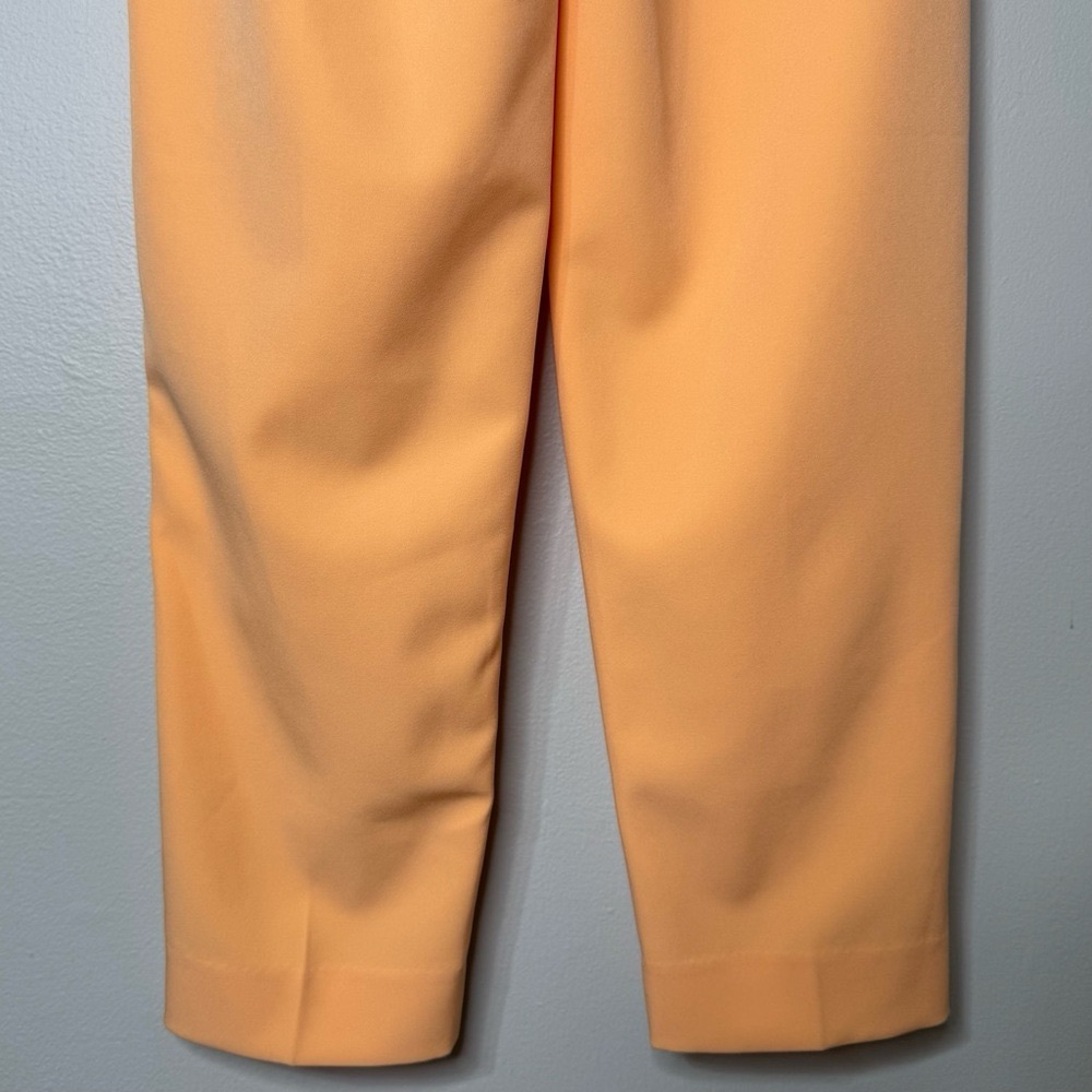 White House Black Market Belted Tapered Ankle Fluid Pant Dress Pants Size 4 NWT - Picture 11 of 16